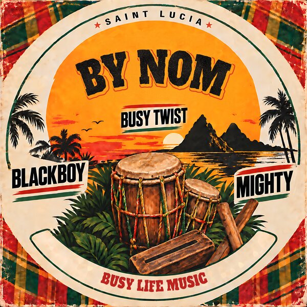 BY NOM - Busy Twist, BlackBoy and Mighty - cover art